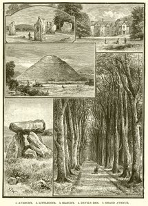 1. أفيبوري. 2. Littlecote. 3. سيلبوري. 4- عرين الشياطين. 5. جراند أفينيو بواسطة مدرسة اللغة الإنجليزية