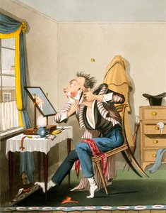 الشفرة بلانت ، حانة. بواسطة هانت ، 1827 (النقش الملون) بواسطة مدرسة اللغة الإنجليزية