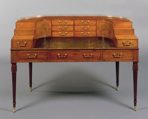 مكتب جورج الثالث كارلتون هاوس ، c.1800 (الخشب)