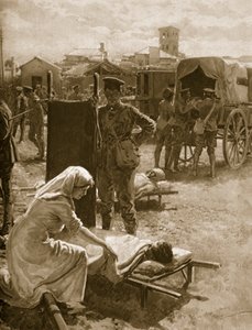 مركز طبي للتعامل مع الجنود المصابين ، 1914-1919 بواسطة مدرسة اللغة الإنجليزية