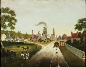 حفرة "أ" ، Backworth ، c.1823-67 بواسطة مدرسة اللغة الإنجليزية