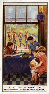 الشرف الكشفي يمكن الوثوق به ، 1929 بواسطة مدرسة اللغة الإنجليزية