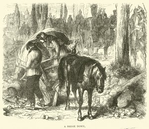 كسر ، نوفمبر 1870 بواسطة مدرسة اللغة الإنجليزية