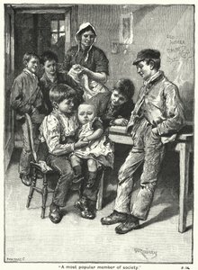 "A most popular member of society" (engraving) بواسطة مدرسة اللغة الإنجليزية
