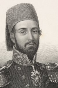 عبد المجيد الأول ، من "معرض الصور التاريخية" ، تم نشره عام 1880