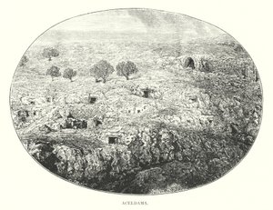 Aceldama (engraving) بواسطة مدرسة اللغة الإنجليزية