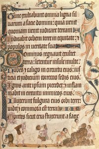 أضف 42130 ص .173 حزم ذرة مكدسة من Luttrell Psalter ، بدأت قبل 1340 للسير جيفري لوتريل (1276-1345) (ورق) بواسطة مدرسة اللغة الإنجليزية