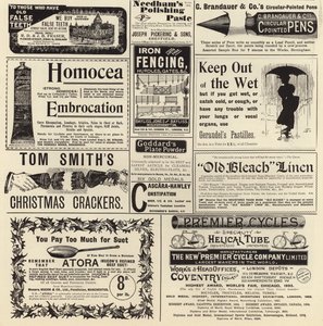 انتشر الإعلان من The Graphic Christmas Number 1897