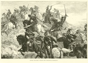 علاقة بين أولانس و Chasseurs dAfrique ، أغسطس 1870 بواسطة مدرسة اللغة الإنجليزية