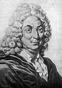 آلان رينيه ليساج (1668-1747) (نقش) بواسطة مدرسة اللغة الإنجليزية