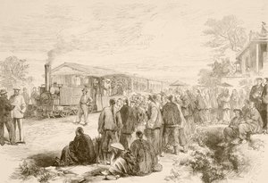 السكك الحديدية الصينية المبكرة ج.1880 (ليثو) بواسطة مدرسة اللغة الإنجليزية