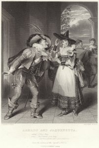 أرمادو و Jaquenetta ، يحب العمل المفقود ، القانون الأول ، المشهد الثاني بواسطة مدرسة اللغة الإنجليزية