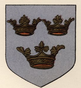 الأسلحة التي تحملها Grand Lodge of All England ، c.1725 ، من تاريخ الماسونية ، المجلد الثاني ، نشرها توماس سي.جاك ، لندن ، 1883 بواسطة مدرسة اللغة الإنجليزية