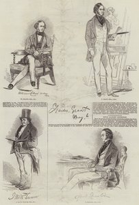 Associates of the Royal Academy (engraving) بواسطة مدرسة اللغة الإنجليزية