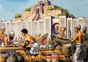 ازتيك مدينة Tenochtitlan بواسطة مدرسة اللغة الإنجليزية