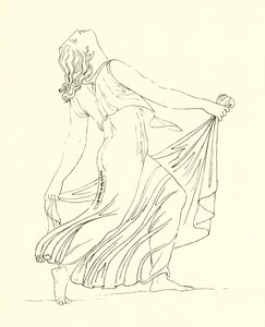 Bacchante يرقص بحماس حماسي بواسطة مدرسة اللغة الإنجليزية