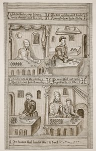 بيكرز أوف يورك ، 1595-1596 (صورة بني داكن) بواسطة مدرسة اللغة الإنجليزية