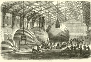 مصنع البالون ، أكتوبر 1870 بواسطة مدرسة اللغة الإنجليزية