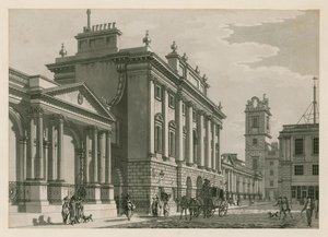 أضاف بنك إنجلترا ، الجناح الغربي السير السير تايلور ، 1783 بواسطة مدرسة اللغة الإنجليزية