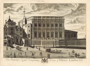 بيت الولائم ، وايتهول ، 1713 بواسطة مدرسة اللغة الإنجليزية