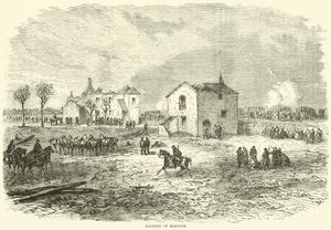 بطارية المارينز ، ديسمبر 1870 بواسطة مدرسة اللغة الإنجليزية