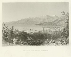 بيروت وجبل لبنان ، 1837 بواسطة مدرسة اللغة الإنجليزية