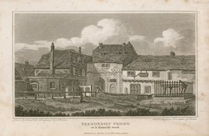 Bermondsey Priory ، كما كان في السابق بواسطة مدرسة اللغة الإنجليزية