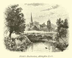 Blakes Backwater ، Abingdon Lock بواسطة مدرسة اللغة الإنجليزية