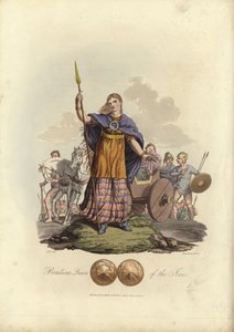 Boadicea ، ملكة Iceni بواسطة مدرسة اللغة الإنجليزية