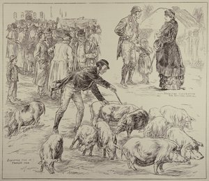 المقاطعة في أيرلندا ، من أخبار لندن المصورة ، 4 أكتوبر 1886