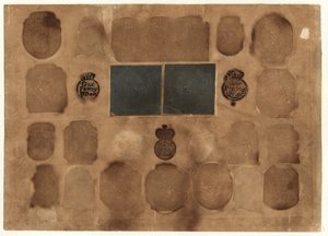 طوابع الإيرادات البريطانية ، c.1765 بواسطة مدرسة اللغة الإنجليزية