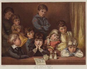 But Once a Year (chromolitho) بواسطة مدرسة اللغة الإنجليزية