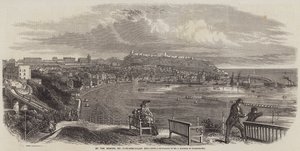 By the Seaside, Scarborough Bay (engraving) بواسطة مدرسة اللغة الإنجليزية