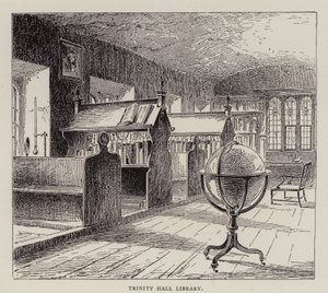 كامبريدج: مكتبة Trinity Hall Library (الحفر) بواسطة مدرسة اللغة الإنجليزية