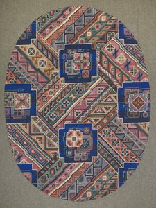 تصميم السجاد (ألوان مائية على ورق) بواسطة مدرسة اللغة الإنجليزية