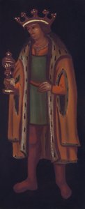 شاشة Chancel of Plymtree Church (color litho) بواسطة مدرسة اللغة الإنجليزية