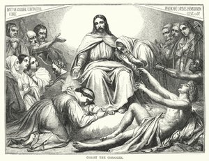Christ the Consoler (engraving) بواسطة مدرسة اللغة الإنجليزية