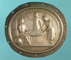 شارة مدرسة مستشفى Christs (معدنية) بواسطة مدرسة اللغة الإنجليزية