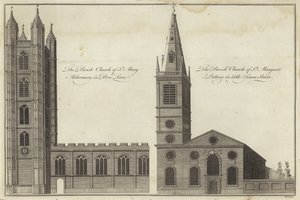 كنيسة St Mary Aldermary في Bow Lane وكنيسة St Margaret Pattens في Little Tower Street ، لندن