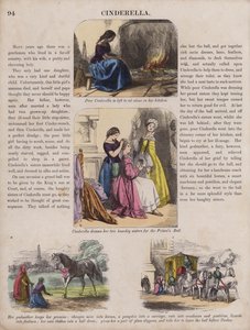 سندريلا (نقش ملون) بواسطة مدرسة اللغة الإنجليزية