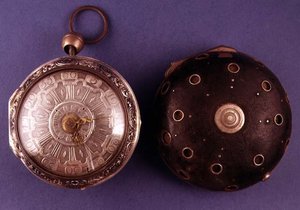 ساعة المدرب ، مع التنبيه والمكرر ، من قبل Cabrier of London ، حوالي 1775 بواسطة مدرسة اللغة الإنجليزية