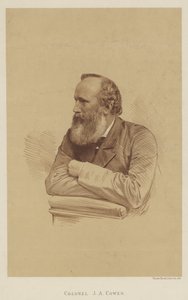 Colonel J A Cowen (litho) بواسطة مدرسة اللغة الإنجليزية