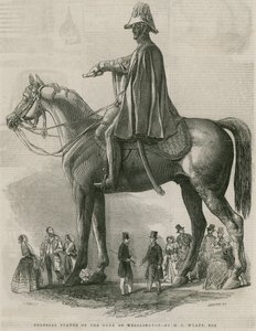 تمثال ضخم لدوق ويلينغتون من قبل MC Wyatt بواسطة مدرسة اللغة الإنجليزية