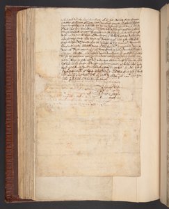Copy of a letter from Lady Elizabeth Compton, afterwards Countess of Northampton, to her husband, Harley MS 7003, f.158v (pen & ink on paper) بواسطة مدرسة اللغة الإنجليزية