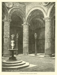 فناء Palazzo Vecchio بواسطة مدرسة اللغة الإنجليزية