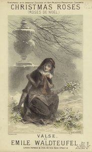 غلاف ورود عيد الميلاد