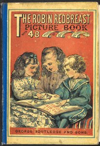 غلاف كتاب Robin Redbreast المصور بواسطة مدرسة اللغة الإنجليزية