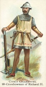 Crossbowman ، الملك ريتشارد الثاني (كروموليثو) بواسطة مدرسة اللغة الإنجليزية