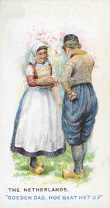 تحية عرفية في هولندا 1907 بواسطة مدرسة اللغة الإنجليزية