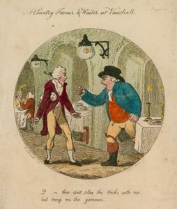 D - ن لا تلعب حيلك معي ولكن أحضر لي gammon؛ حدائق فوكسهول ، لندن بواسطة مدرسة اللغة الإنجليزية